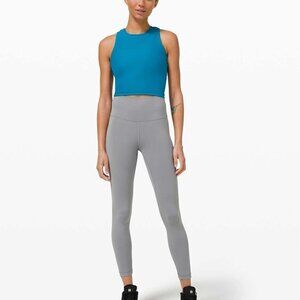 Lululemon | Wunder Train High-Rise Tight 25"  Size 20 in Rhino Grey